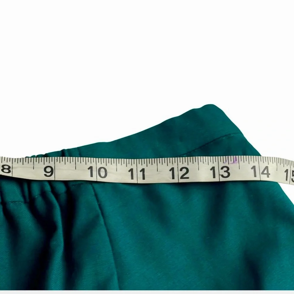 J.‎ Crew Green Tiered Ruffle Wool Blend MiniSize0